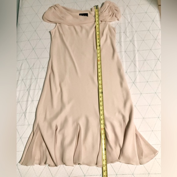 S .L .Fashions chiffon dress - Picture 3 of 6